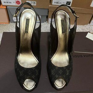 Louis Vuitton Monogram Heel